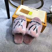 LV Slippers Pink - 2