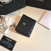 Chanel Card Holder Caviar Leather - 6