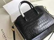 GIVENCHY SMALL ANTIGONA BAG IN CROCODILE EFFECT LEATHER - 4