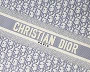 Dior Book Tote Grey Large - 6