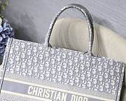 Dior Book Tote Grey Large - 2