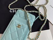 Chanel Phone Purse blue - 6