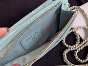 Chanel Phone Purse blue - 5