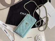 Chanel Phone Purse blue - 2