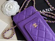 Chanel Phone Purse purple - 6