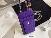 Chanel Phone Purse purple - 5