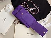 Chanel Phone Purse purple - 4