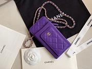 Chanel Phone Purse purple - 2