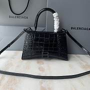 BALENCIAGA HOURGLASS SMALL TOP HANDLE BAG - 1