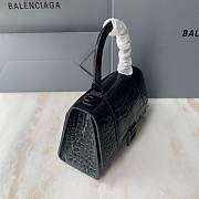 BALENCIAGA HOURGLASS MINI TOP HANDLE BAG - 4