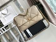 Chanel 19 Flap Medium Bag Beige - 5