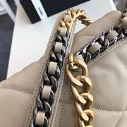 Chanel 19 Flap Large Bag Beige - 2