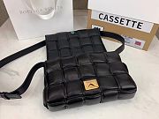 BOTTEGA VENETA PADDED CASSETTE BAG BLACK - 3