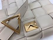 BOTTEGA VENETA PADDED CASSETTE BAG WHITE - 2