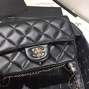 Chanel CF Mini Pear Black Bag - 6