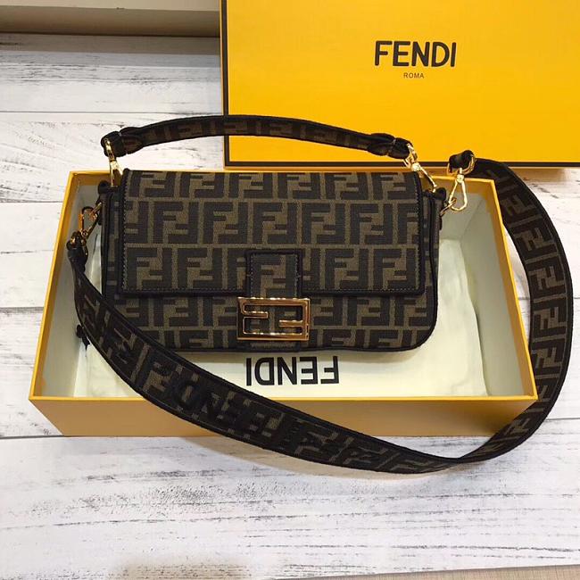 Fendi Baguette Black Medium  - 1