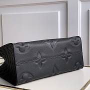 Louis Vuitton ONTHEGO Black MM size  - 4