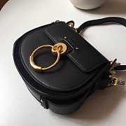 Chloe Tess Handbag Black Small Size - 3