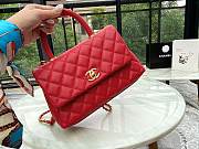 Chanel Coco Top Handle Bag 24cm - 6