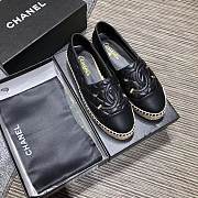 Chanel Espadrilles All Balck - 6