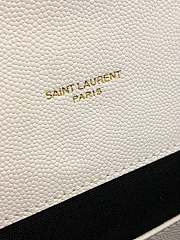 YSL ENVELOPE White MEDIUM BAG  - 5