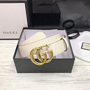 Gucci White Belt - 2