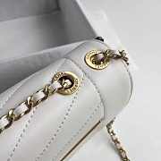 Chanel Envelope bag in White A90081 - 4