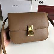 Celine Classis box Brown - 3