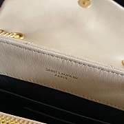 YSL LouLou Small bag in Beige - 4