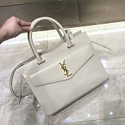 YSL Large Tote in White - 1