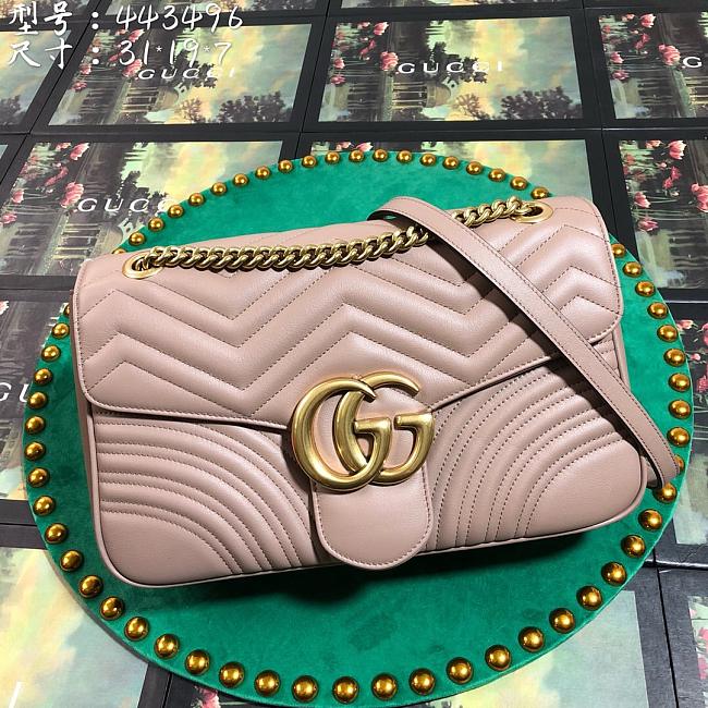 Gucci Marmont Dusty pink Large size  - 1