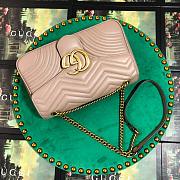 Gucci Marmont Dusty pink Large size  - 4