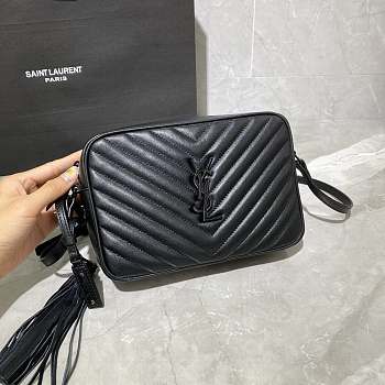 YSL Shoulder Bag All black