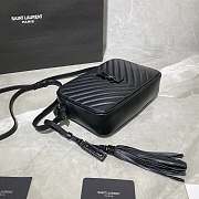 YSL Shoulder Bag All black - 3