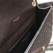 YSL ENVELOPE MEDIUM BAG GOLD HARDWARE - 4