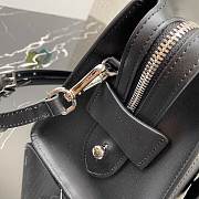 Prada Saffiano Tote in Black  - 3