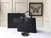 Prada Saffiano Large Tote in Black  - 1