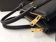 Prada Saffiano Large Tote in Black  - 5