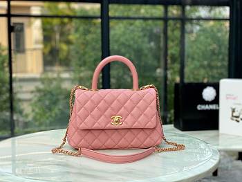Chanel Coco Handle pink 24cm