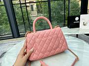 Chanel Coco Handle pink 24cm - 6