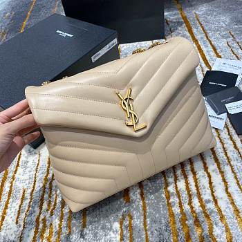 YSL LouLou Mediuml bag in Beige