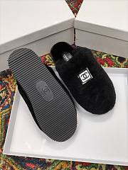 Chanel slippers black&pink&white 002 - 6