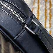 YSL Shoulder Bag Black in Silver Hardware - 4