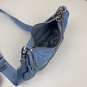 Prada Re-Edition 2005 nylon shoulder bag Blue - 3