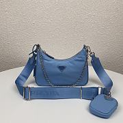 Prada Re-Edition 2005 nylon shoulder bag Blue - 5