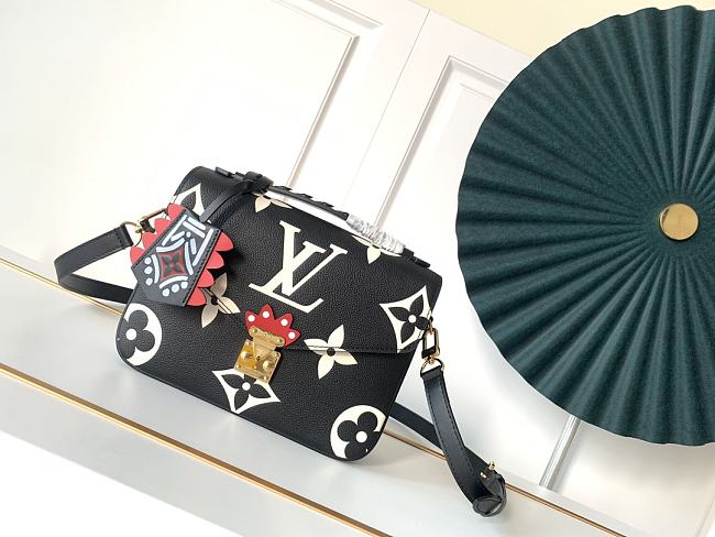 LV CRAFTY POCHETTE MÉTIS BLack - 1