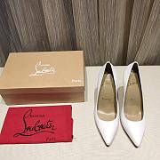 Christina Louboutin Heels in White - 6