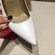 Christina Louboutin Heels in White - 5