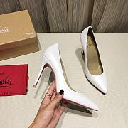 Christina Louboutin Heels in White - 3