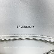 BALENCIAGA HOURGLASS SMALL BAG White - 6